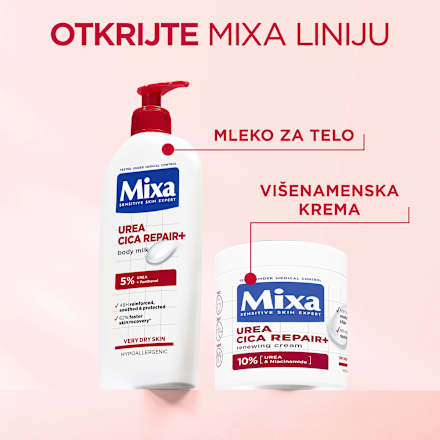 UREA CICA REPAIR obnavljajuća krema Mixa