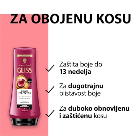 Color Perfector - regenerator za kosu  Schwarzkopf GLISS