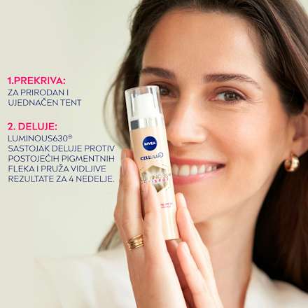 Cellular Luminous630 tonirana krema protiv pigmentnih mrlja, ZF 20  NIVEA