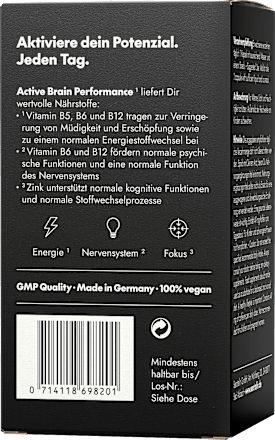 Active Brain Performance 60 Stück  serotalin