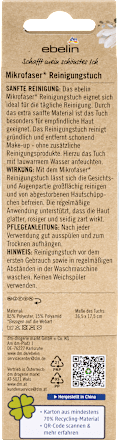 Reinigungstuch aus Mikrofaser ebelin