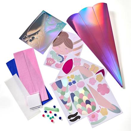 Bastelset Schultüte, Unicorn (40x20 cm) Profissimo