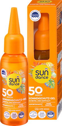 Gél na opaľovanie na pokožku hlavy OF 50 SUNDANCE