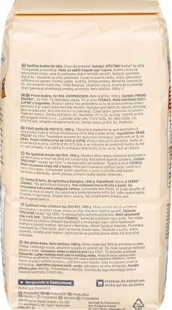 bio špaldová mouka typ 1050  dmBio