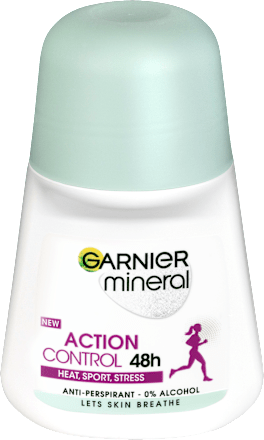 Minerálny guľôčkový antiperspirant Action Control GARNIER mineral