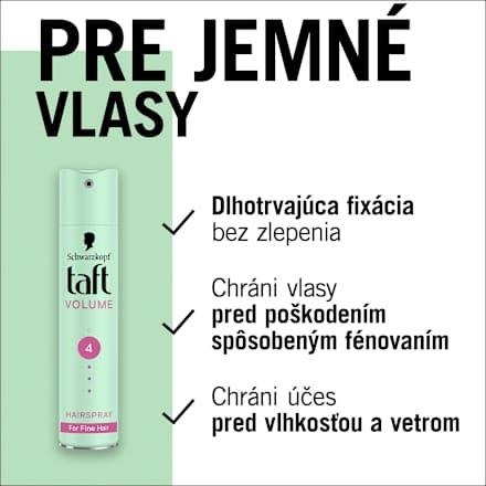 Lak na vlasy Volume 4 Schwarzkopf taft