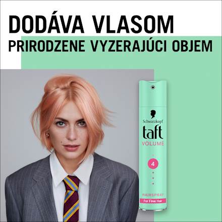 Lak na vlasy Volume 4 Schwarzkopf taft