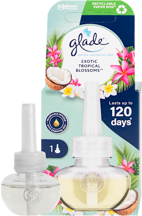 Náplň do elektrického osviežovača vzduchu Exotic Tropical Blossoms glade
