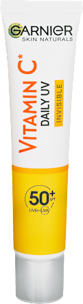 Rozjasňujúci denný pleťový UV fluid Vitamin C Invisible SPF 50+ GARNIER SKIN NATURALS