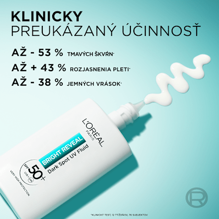 Hydratačný denný krém proti tmavým škvrnám Bright Reveal Dark Spot SPF 50 L'ORÉAL PARiS