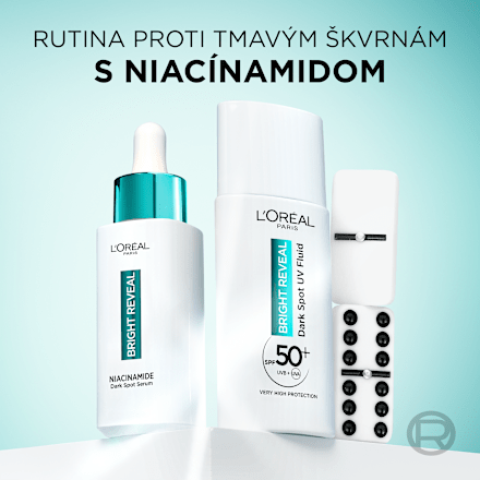 Hydratačný denný krém proti tmavým škvrnám Bright Reveal Dark Spot SPF 50 L'ORÉAL PARiS