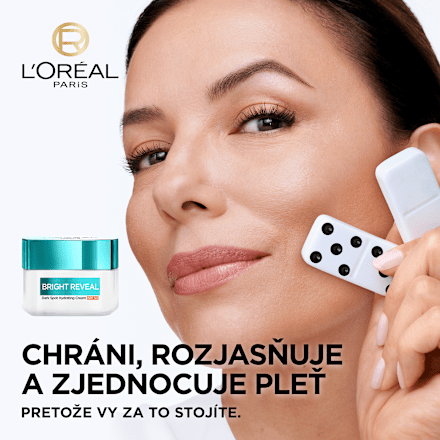 Hydratačný denný krém proti tmavým škvrnám Bright Reveal Dark Spot SPF 50 L'ORÉAL PARiS