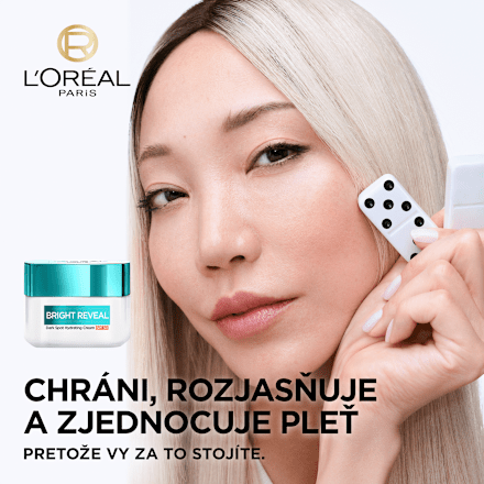 Hydratačný denný krém proti tmavým škvrnám Bright Reveal Dark Spot SPF 50 L'ORÉAL PARiS