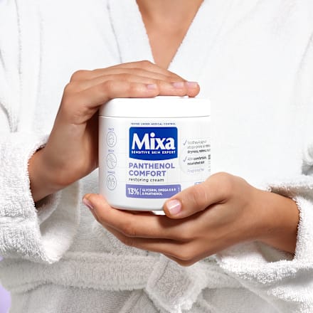 Telový krém Panthenol Comfort Mixa