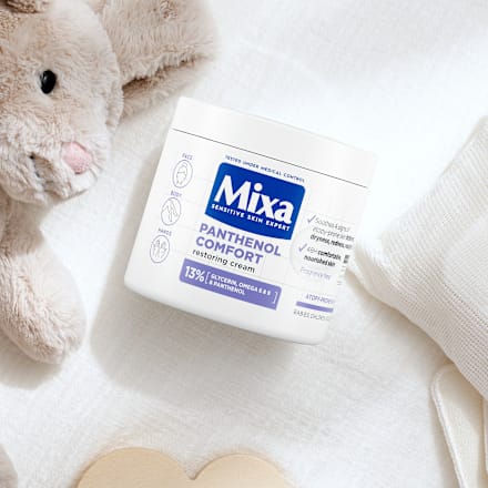 Telový krém Panthenol Comfort Mixa