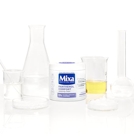 Telový krém Panthenol Comfort Mixa