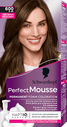 Боя за коса - Nr. 600 (6-00)  Schwarzkopf Perfect Mousse
