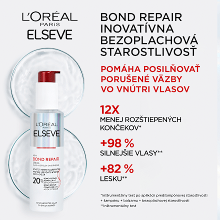 Bezoplachové sérum na poškodené vlasy Bond Repair L'ORÉAL PARiS ELSEVE