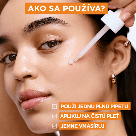 Rozjasňujúce nočné pleťové sérum Vitamin C GARNIER SKIN NATURALS
