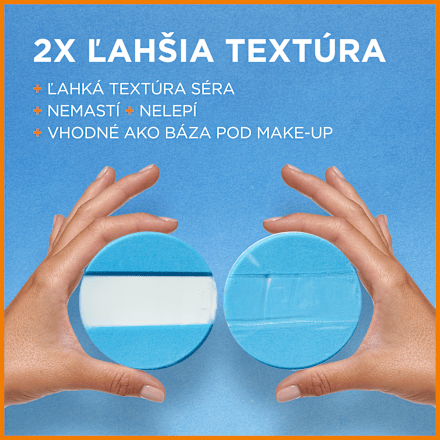 Denné sérum proti UV žiareniu SPF 50+ Garnier Ambre Solaire