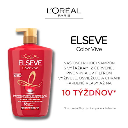 Šampón na ochranu farbených vlasov Color Vive L'ORÉAL PARiS ELSEVE