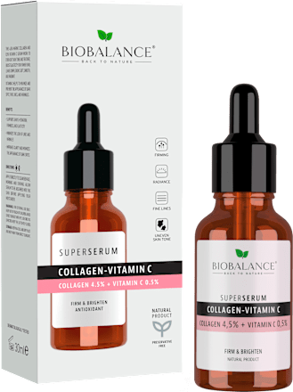 Arcszérum tengeri kollagénnal és 0,5%  C vitaminnal  BIOBALANCE
