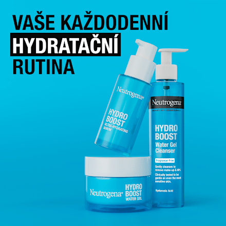 Hydro Boost čisticí pleťový gel bez parfemace Neutrogena