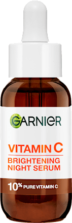 Arcápoló éjszakai szérum 10% tiszta C vitaminnal és hiauronsavval GARNIER SKIN NATURALS