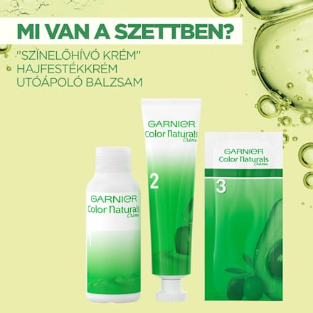 Tartós hajfesték, világos szőke 8 GARNIER Color naturals