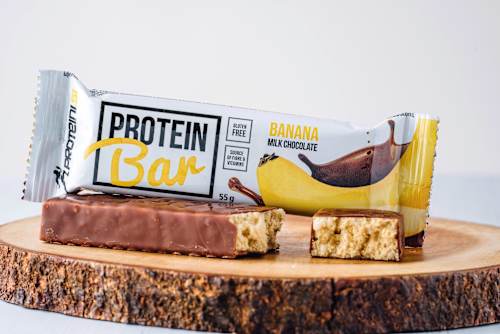 Beljakovinska ploščica Banana proteini.si