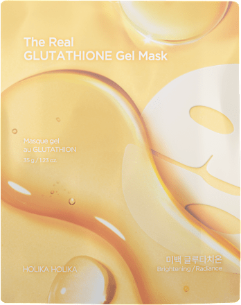 noční hydrogelová pleťová maska The Real Glutathione HOLIKA HOLIKA