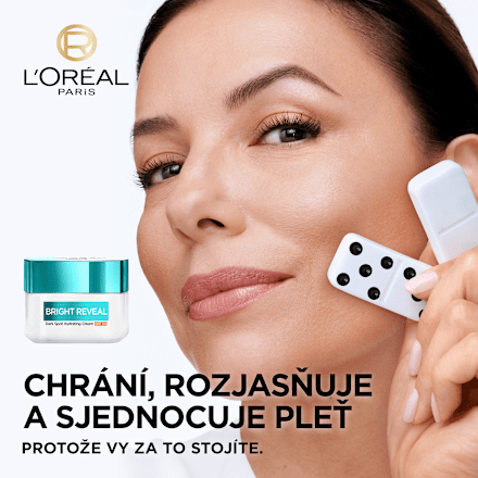 Bright Reveal denní hydratační krém proti tmavým skvrnám SPF 50 L'ORÉAL PARiS