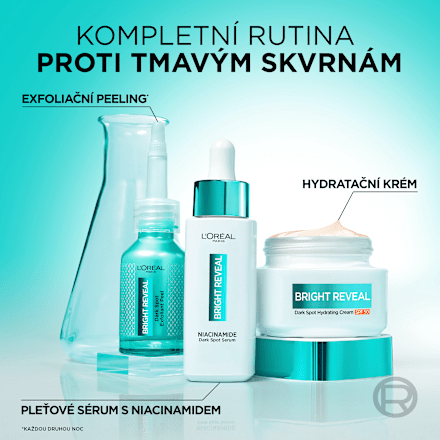 Bright Reveal denní hydratační krém proti tmavým skvrnám SPF 50 L'ORÉAL PARiS