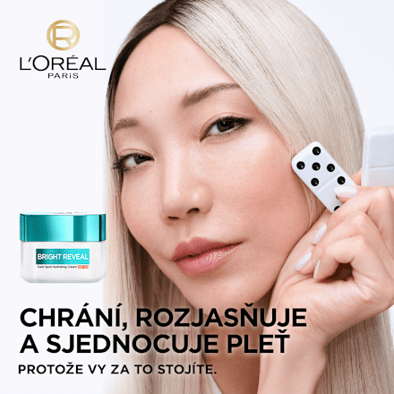Bright Reveal denní hydratační krém proti tmavým skvrnám SPF 50 L'ORÉAL PARiS