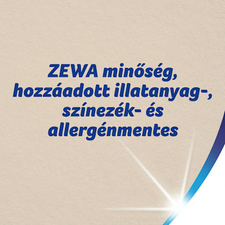 Papír zsebkendő dobozos Softis, Natural Soft, 4 rétegű  ZEWA