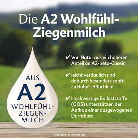 Anfangsmilch Pre aus Ziegenmilch von Geburt an HiPP