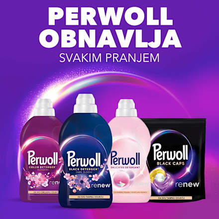 renew Black tekući deterdžent za rublje – Dark Bloom, 60 pranja Perwoll