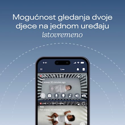 Pro Baby monitor i podno postolje nanit