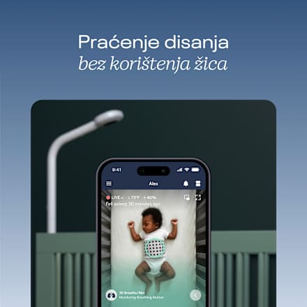 Pro Baby monitor i podno postolje nanit