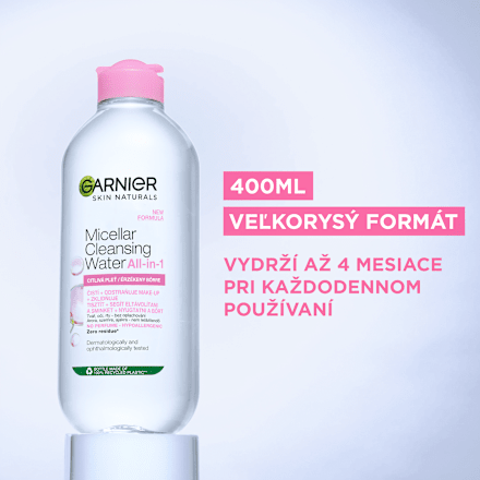 Micelárna voda na citlivú pleť GARNIER SKIN NATURALS