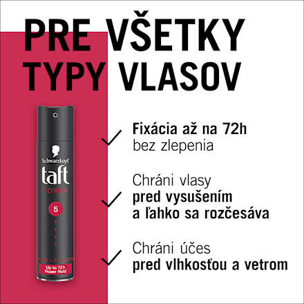 Lak na vlasy Power 5 Schwarzkopf taft