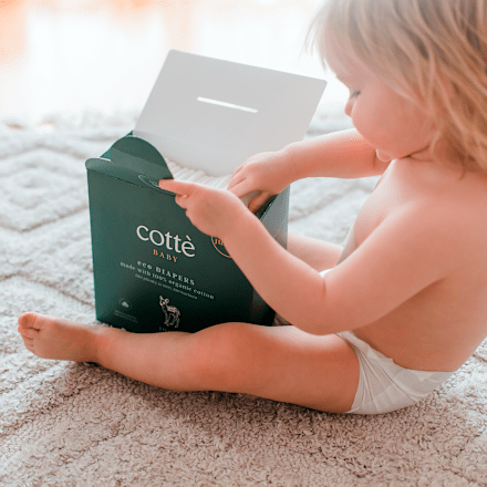 Ekologické plienky - veľ. 4 Maxi (7 - 18 kg) cotté