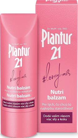 Nutri balzam na vlasy longhair Plantur 21