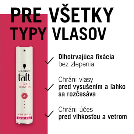 Lak na vlasy Phyto-Keratin 4 Schwarzkopf taft