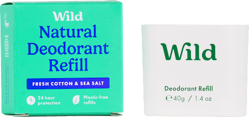 Deo stift utántöltő pamuttal és tengeri sóval Wild