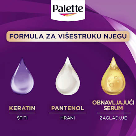 Boja za kosu – 7 - 887 grimizna crvena Palette INTENSIVE COLOR CREME