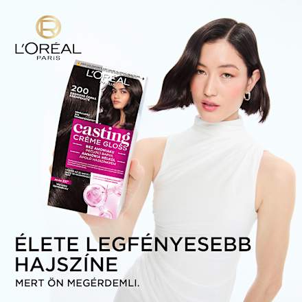 Hajszínező, kókuszos habcsók 1021 L'ORÉAL PARiS CASTING Crème Gloss