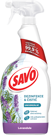univerzální dezinfekční sprej Levandule SAVO