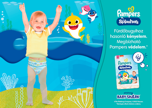 Úszópelenka 14+ kg Pampers Splashers
