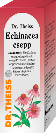 Echinacea csepp gyógyhatású készítmény DR.THEISS